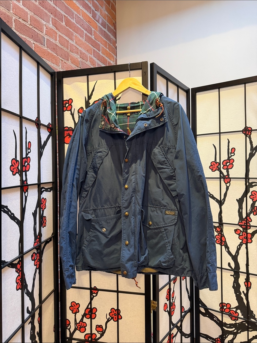 Polo by Ralph Lauren Navy Blue Hooded Field Jacket